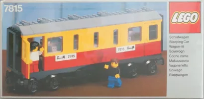 Set LEGO Trains 7815 Passenger Carriage / Sleeper