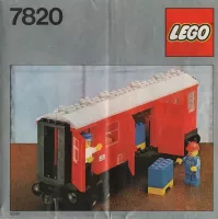 Set LEGO Trains 7820 Mail Van