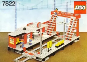 Set LEGO Trains 7822 Railway Station
