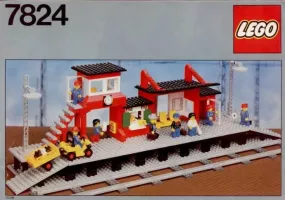 Set LEGO Trains 7824 Railway Station