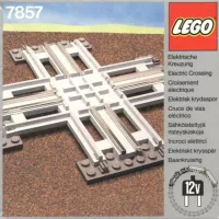 Set LEGO Trains 7857 Crossing, Electric Rails Grey 12V
