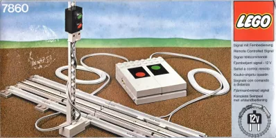 Set LEGO Trains 7860 Remote Controlled Signal 12V