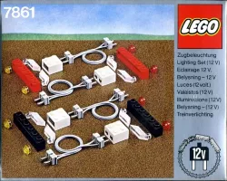 Set LEGO Trains 7861 Lighting Set Electric 12V