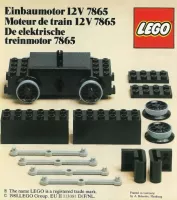 Set LEGO Trains 7865 Motor Replacement Unit for Battery or Motor-Less Trains 12V
