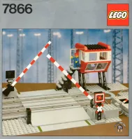 Set LEGO Trains 7866 Remote Controlled Road Crossing 12V