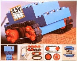 Set  LEGO Universal Building Set 103 4.5V Motor Set with Rubber Tracks