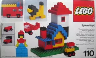 Set LEGO Universal Building Set 110 Building Set, 3+
