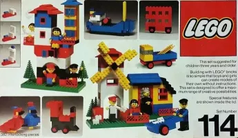 Set LEGO Universal Building Set 114 Building Set, 3+