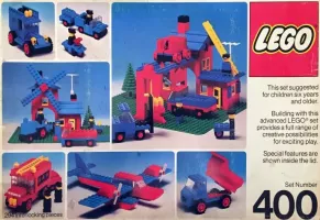 Set LEGO Universal Building Set 400 Building Set, 6+