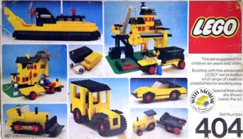 Set LEGO Universal Building Set 404 Building Set, 6+