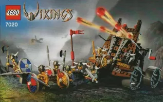 Set LEGO Vikings 7020 Army of Vikings with Heavy Artillery Wagon