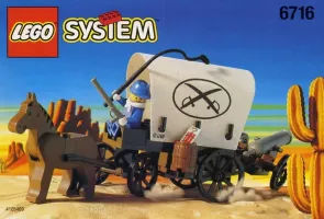 Set LEGO Western 6716 Covered Wagon