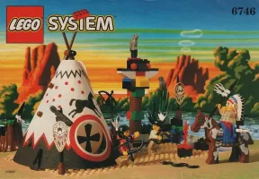 Set LEGO Western 6746 Chief's Tepee