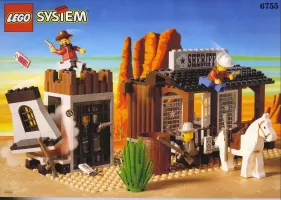 Set LEGO Western 6755 Sheriff's Lock-Up