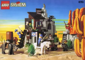Set LEGO Western 6761 Bandit's Secret Hide-Out