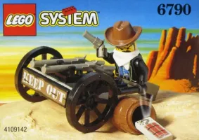 Set LEGO Western 6790 Bandit with Gun