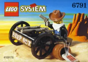 Set LEGO Western 6791 Bandit's Wheelgun