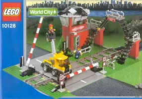 Set LEGO World City 10128 Train Level Crossing