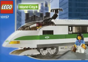 Set LEGO World City 10157 High Speed Train Locomotive
