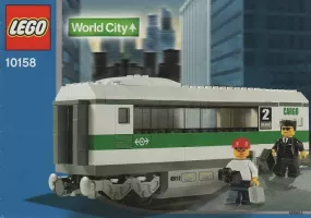 Set LEGO World City 10158 High Speed Train Car