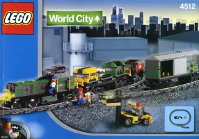Set LEGO World City 4512 Cargo Train