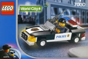 Set LEGO World City 7030 Squad Car