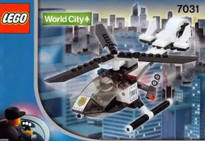 Set LEGO World City 7031 Helicopter