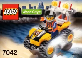 Set LEGO World City 7042 Dune Patrol