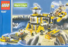 Set LEGO World City 7047 Coast Watch HQ