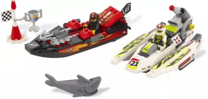 Set  LEGO World Racers 8897 Jagged Jaws Reef